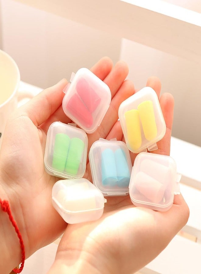 ccHuDE 24 Sets Soft Foam Earplugs Noise Cancelling Ear Plugs Sound Blocking Earplugs Hearing Protection Ear Plugs with Case - Image 5